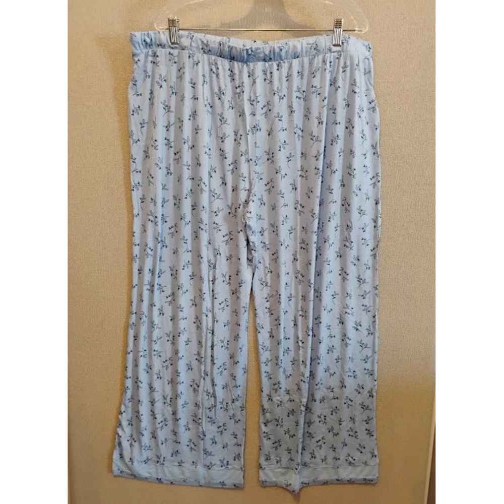 Jockey Women's Pajama Pants Cools Breathable Plus Size 2X NWT Microfiber Stretch